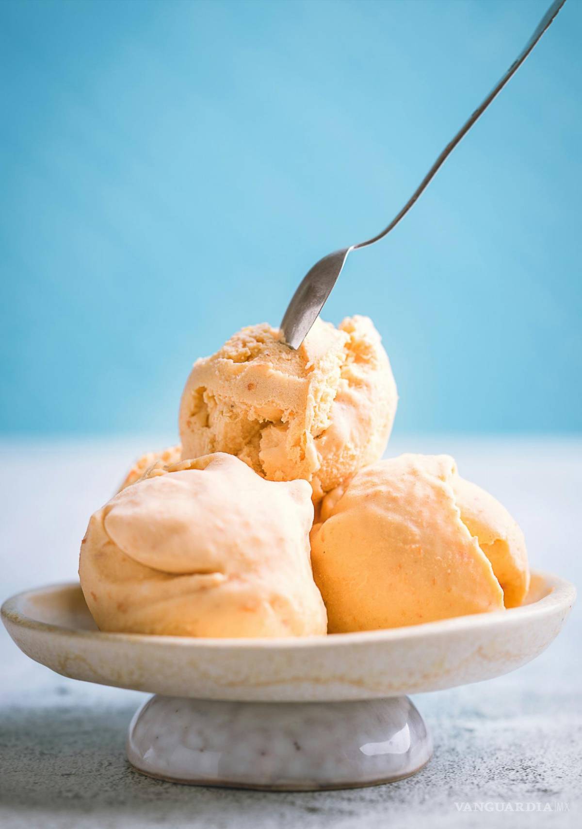 $!Imagen ilustrativa de helado de vainilla clásico.