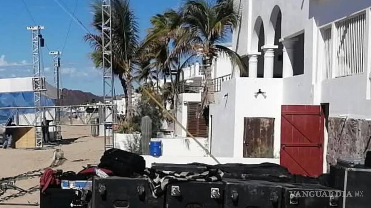 Denuncian privatización de playa en Bahía de Kino por fiesta privada