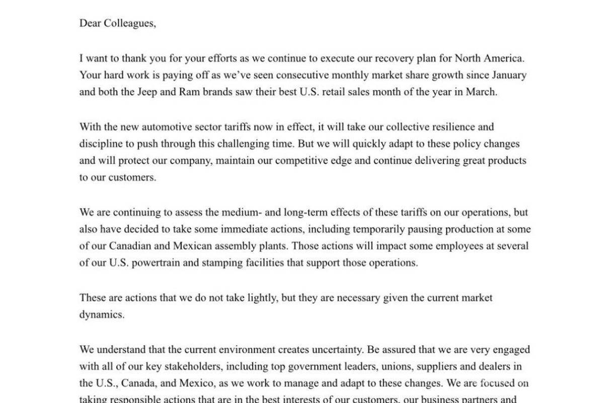 $!Stellantis: Suspende labores en planta de RAM Promaster, no hay despidos