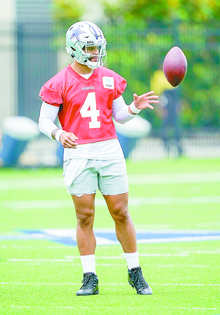 ‘He enterrado la lesión’, asegura Dak Prescott