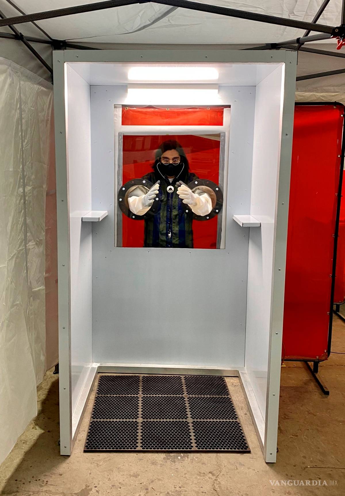 $!Innovadora infraestructura resuelve necesidades sanitarias ante COVID-19