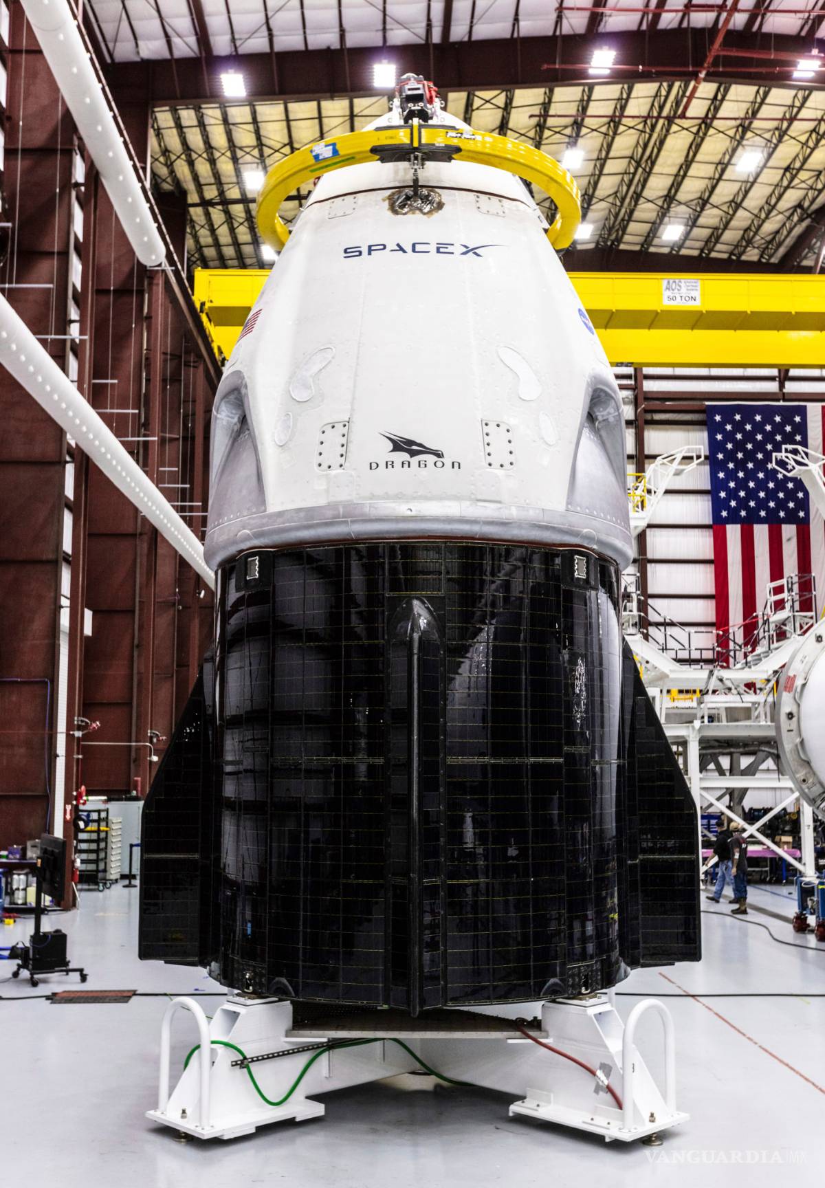 $!Crew Dragon, primera cápsula de SpaceX diseñada para tripulación viaja rumbo a la EEI
