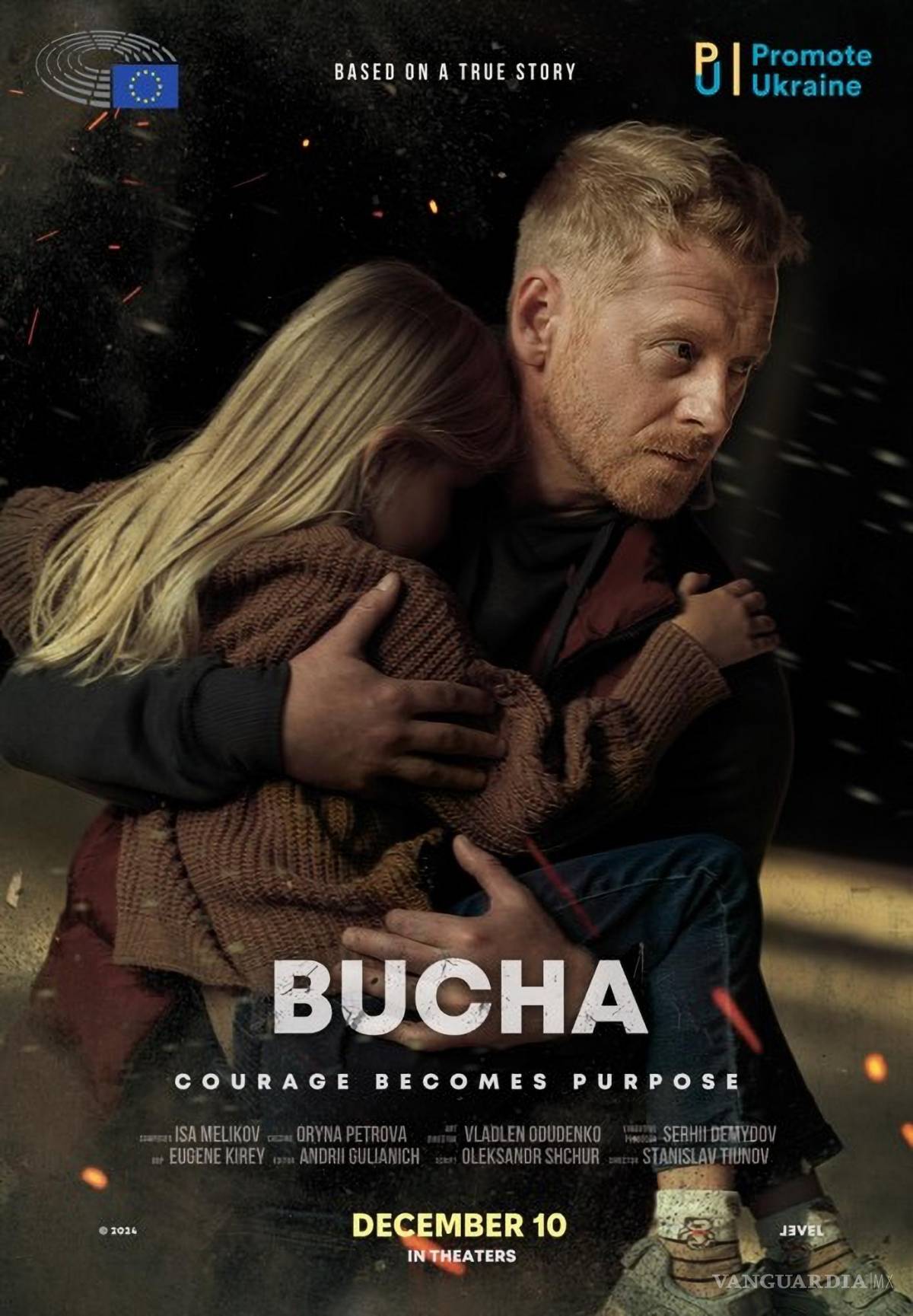 $!“Bucha”, la primera película filmada en Ucrania después del inicio de la invasión rusa, se estrenó en Bruselas.