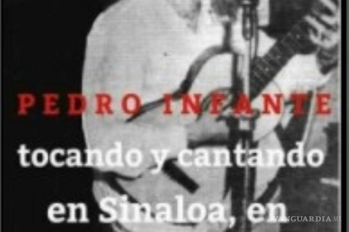 $!Así era Pedro Infante antes de ser famoso (foto)