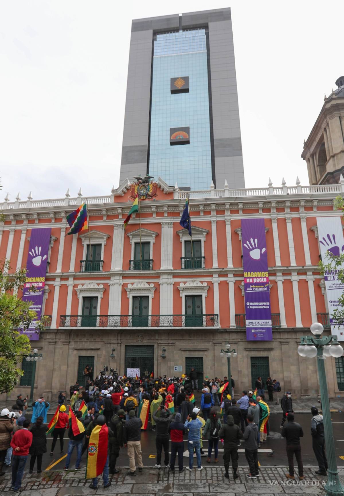 $!Evo Morales, miles festejan su renuncia