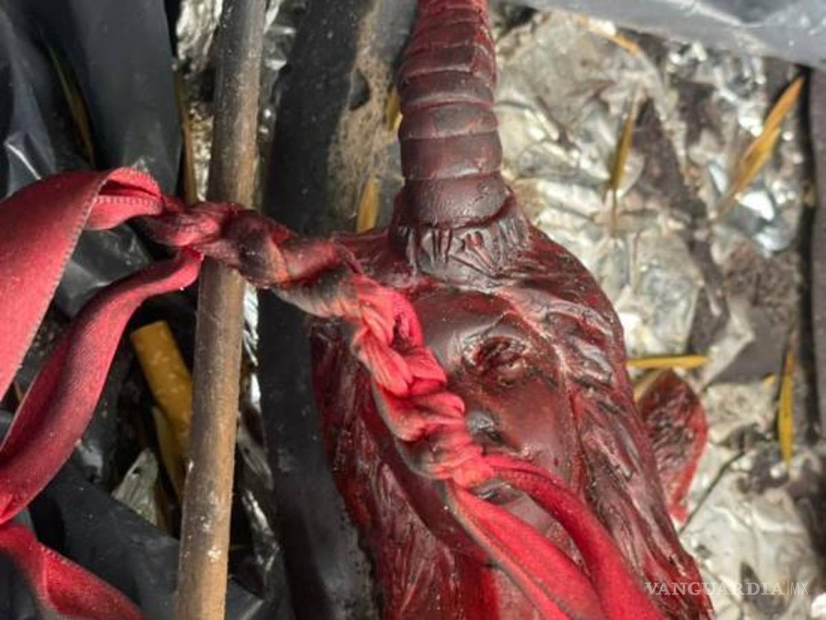 $!Objeto encontrado en el arroyo Urdiñola.