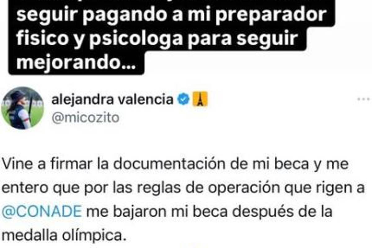 $!Esta fue la queja que lanzó Valencia en sus redes sociales.