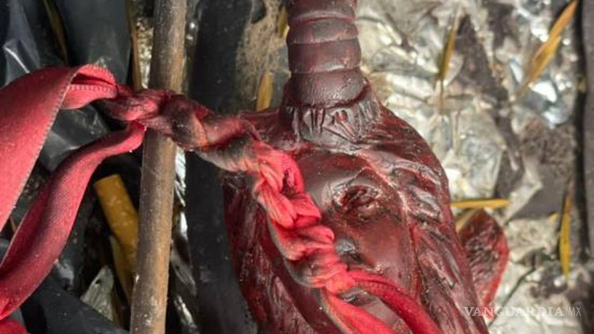 Hallan restos de brujería y hechizos en arroyo Urdiñola de Saltillo