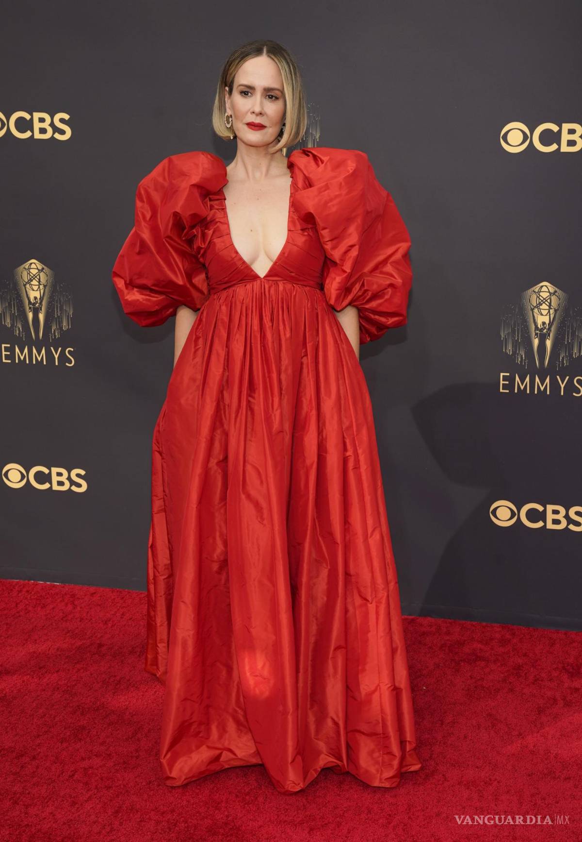 $!Sarah Paulson se ha consagrado como una de las grandes invitadas a la ceremonia por sus múltiples nominaciones.