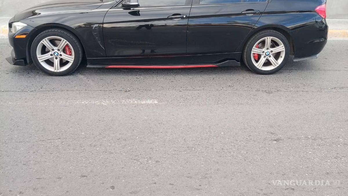 Cae pareja de tamaulipecos con vehículo BMW con reporte de robo, en Nuevo León