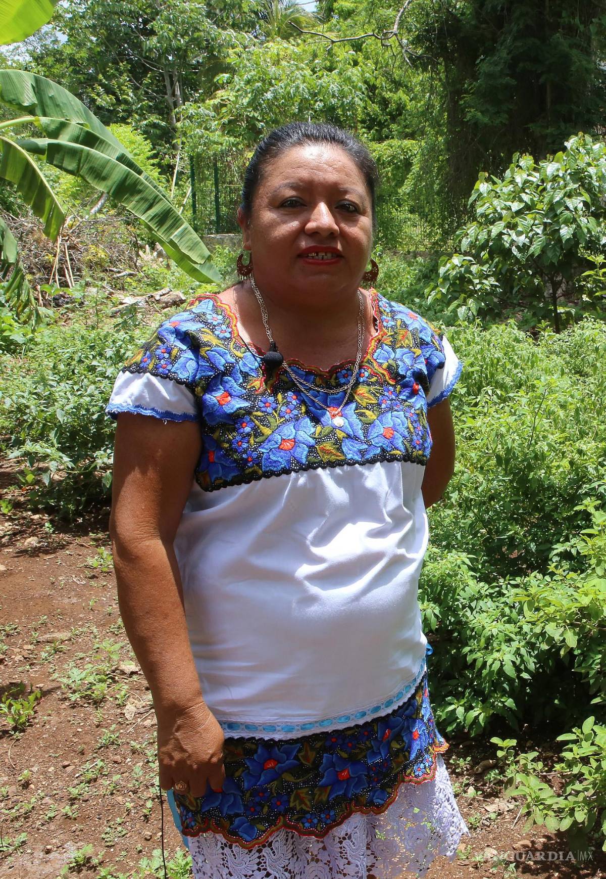 $!La chef indígena Rosalía Chay en Yaxunah, Yucatán (México).