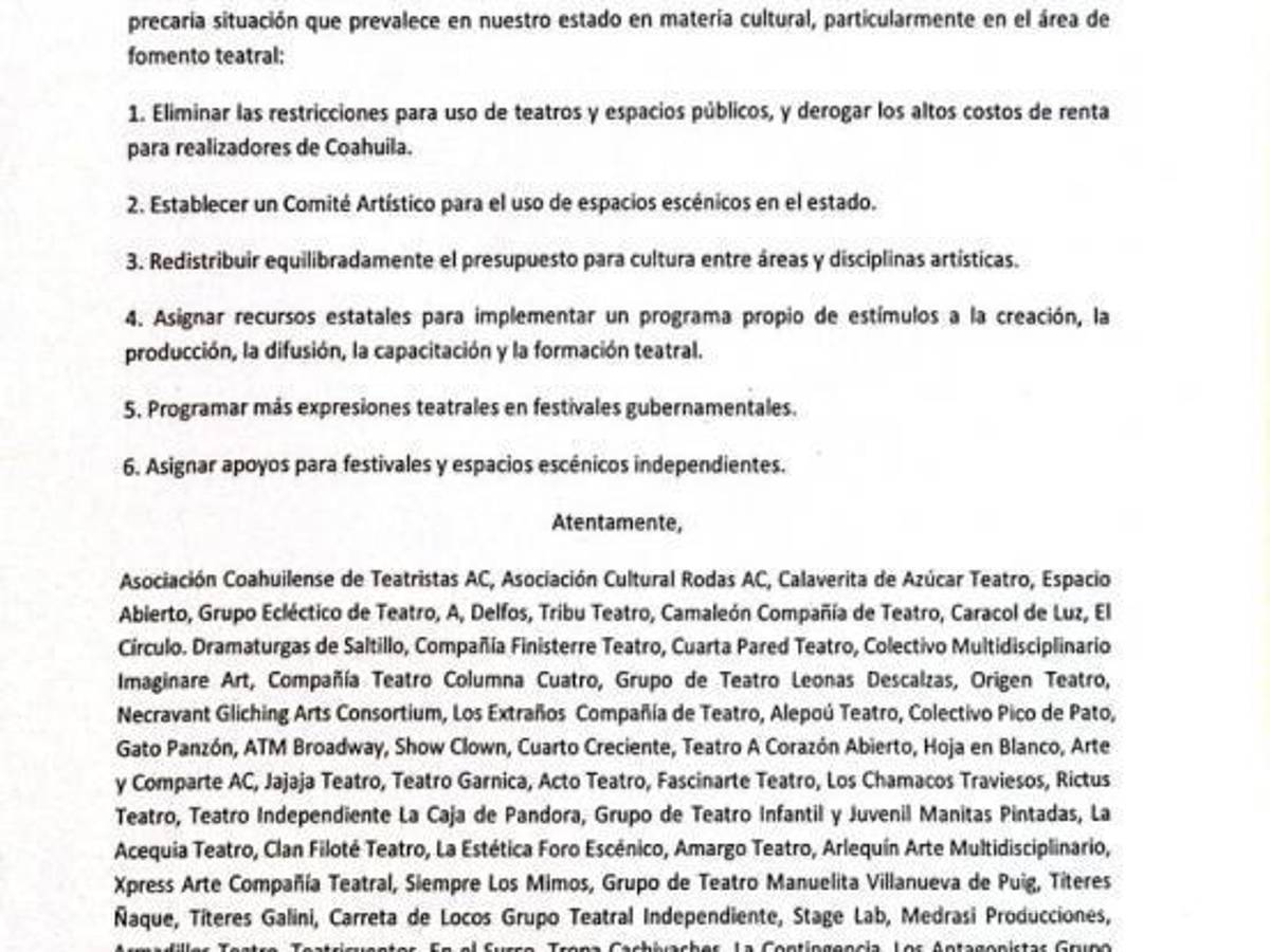 $!Son casi 60 asociaciones las que avalaron la inconformidad presentada.