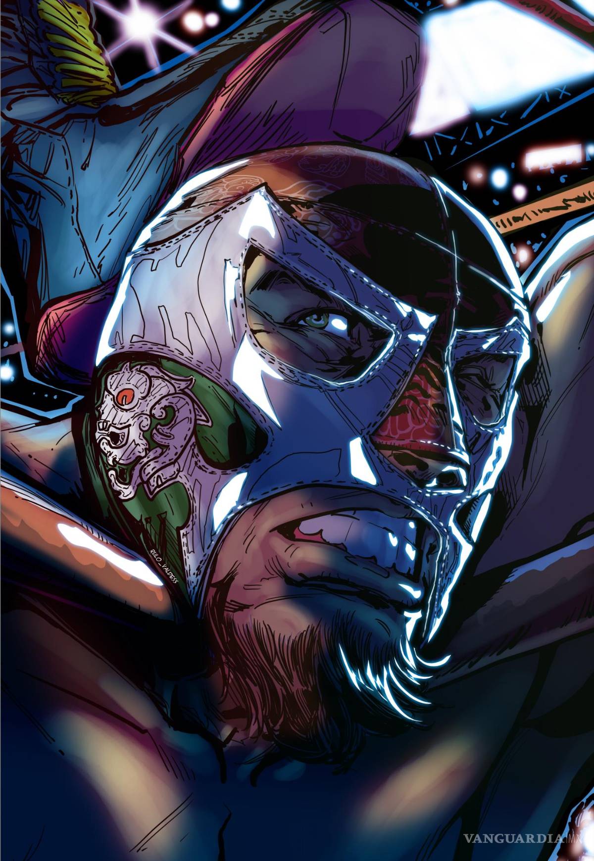 $!‘Canek Jr.’ es el héroe de cómics creado por Rulo Valdés, una historia que se desarrolla en la Ciudad de México.