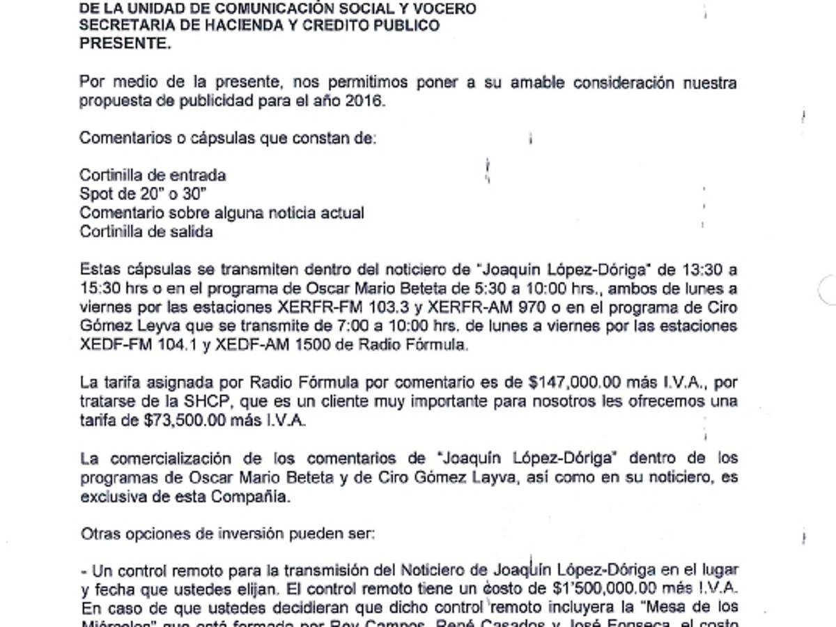 $!‘Contralínea’ comprueba relación entre Peña Nieto y Joaquín López-Dóriga... dio 290 millones de pesos a empresas ligadas al periodista