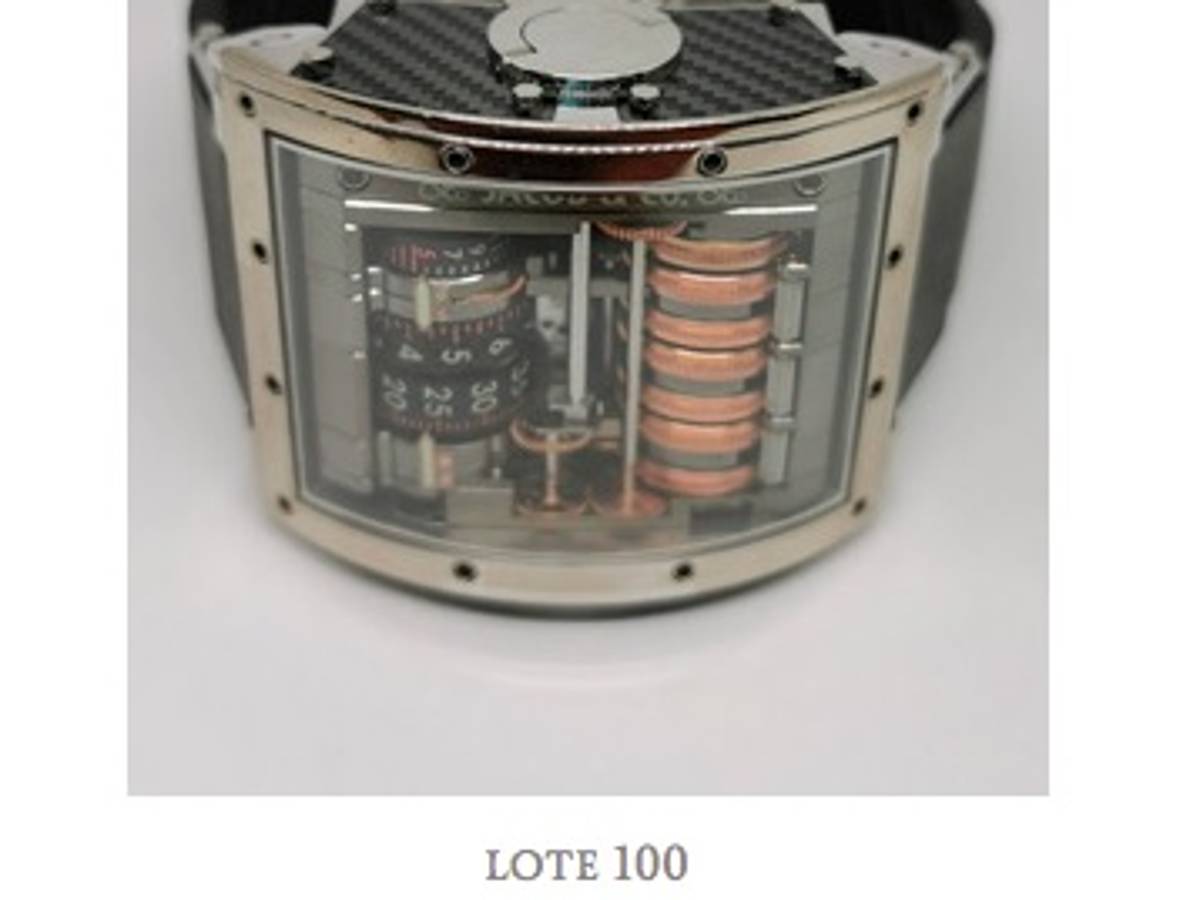 $!Las joyas del Narco que subastarán en Los Pinos: pulseras de 2 millones, relojes de 1 millón y más