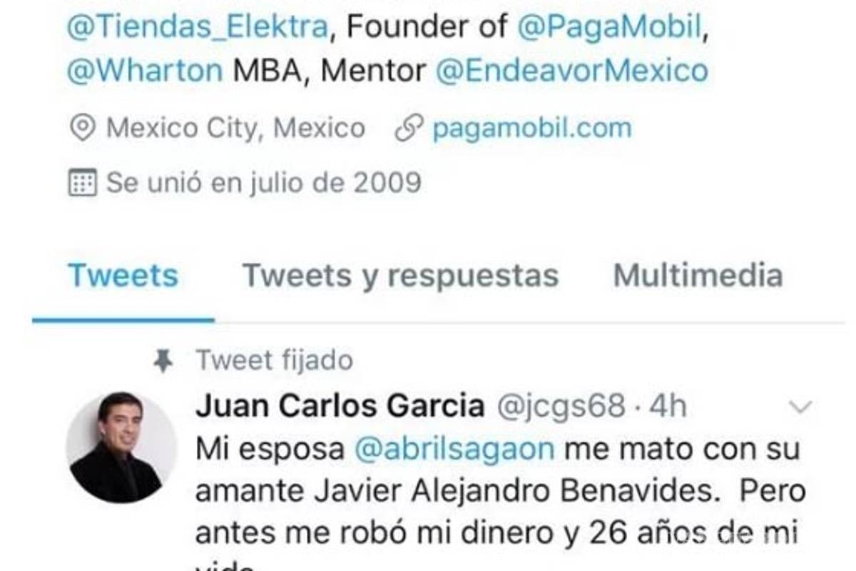 $!Acusan a ex CEO de Amazon México de estar involucrado en crimen de su exesposa