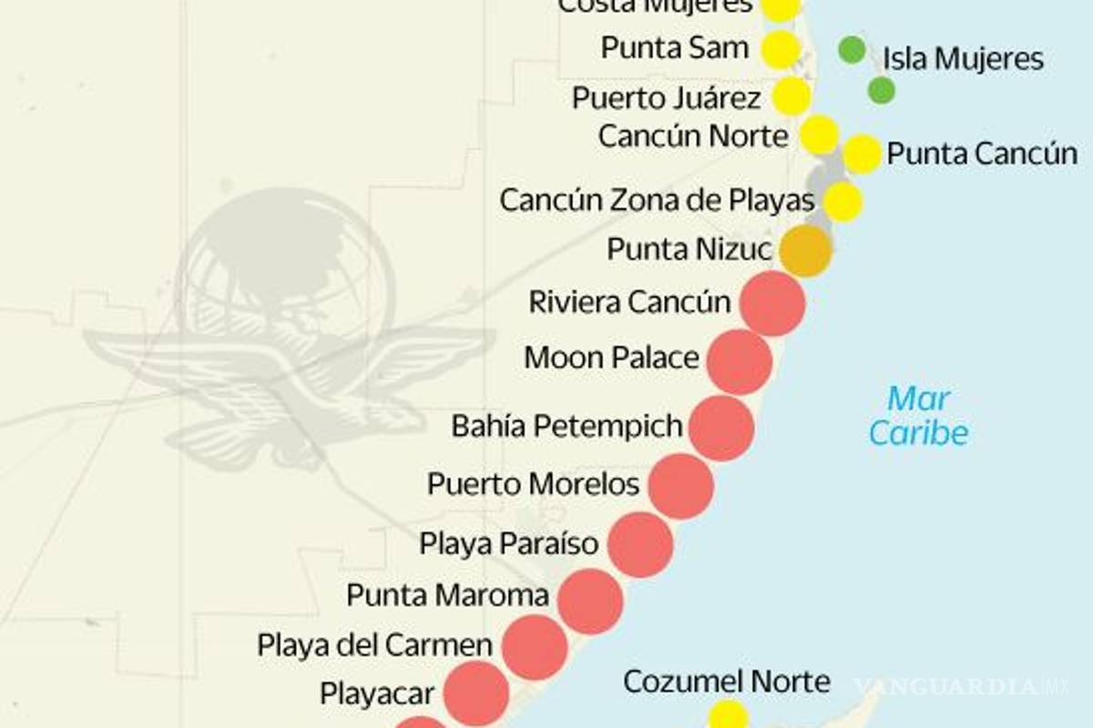 $!Regresa la pesadilla para los hoteleros del Caribe mexicano... vuelve sargazo a playas