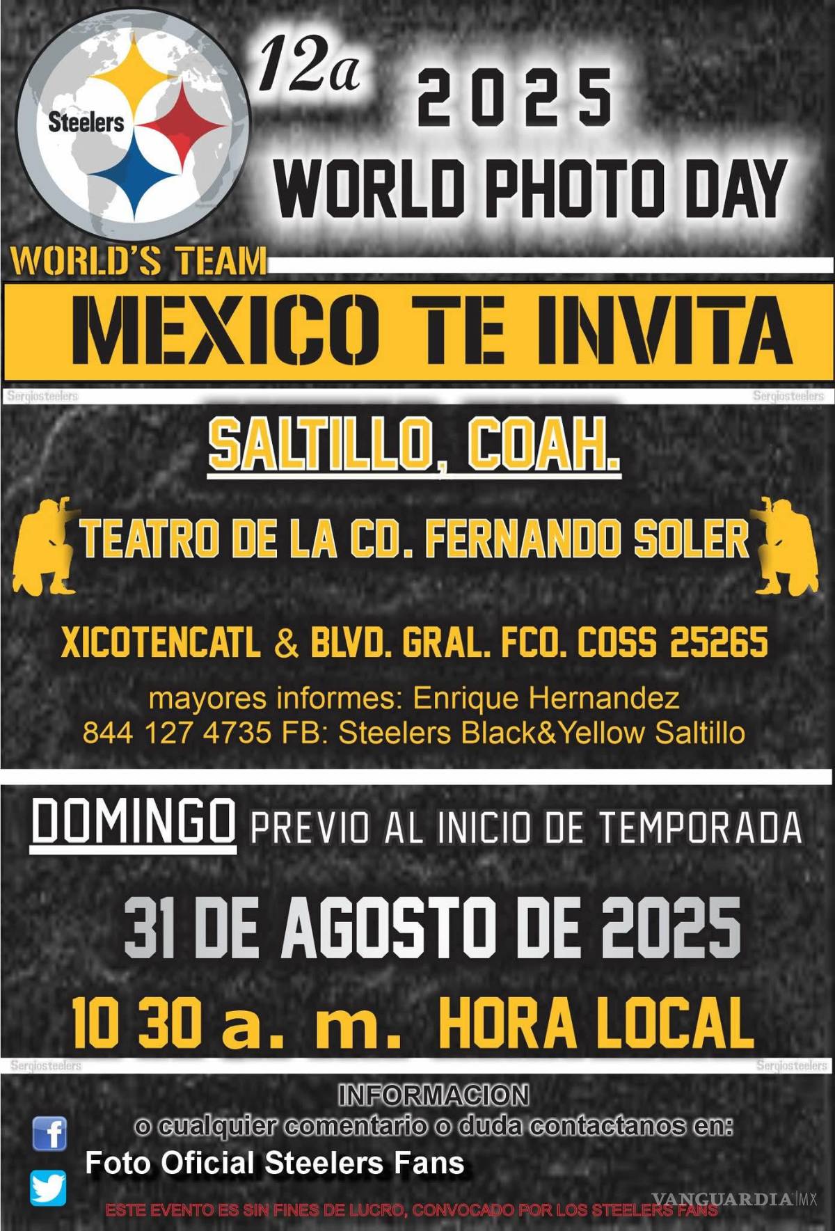 $!Entre los premios destacan un jersey firmado por Ray Bracho y una fotografía de Franco Harris.