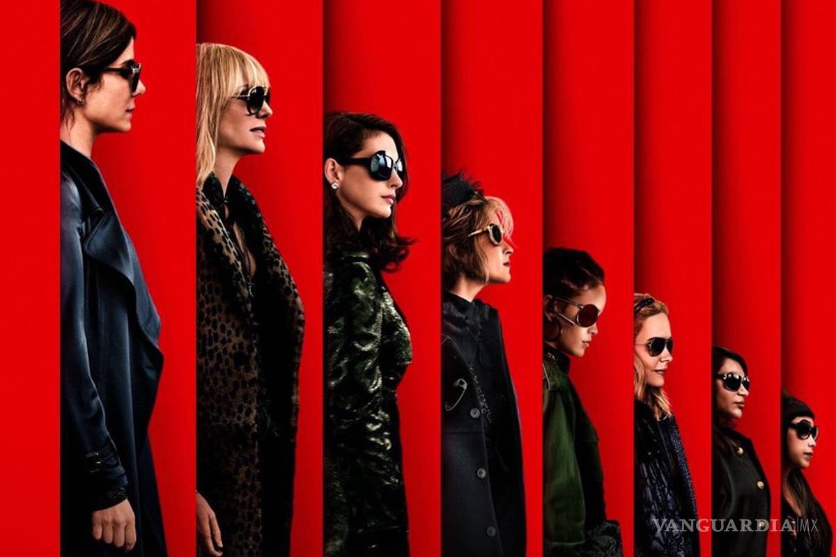Estrenan tráiler completo de “Ocean’s 8”, la &quot;otra&quot; nueva gran estafa
