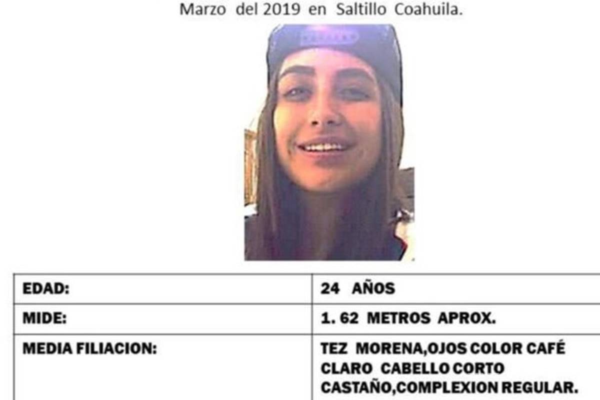 $!Aclara Fiscalía de Coahuila que no hay noticias del paradero de Diana Laura, la joven que desapareció en Saltillo