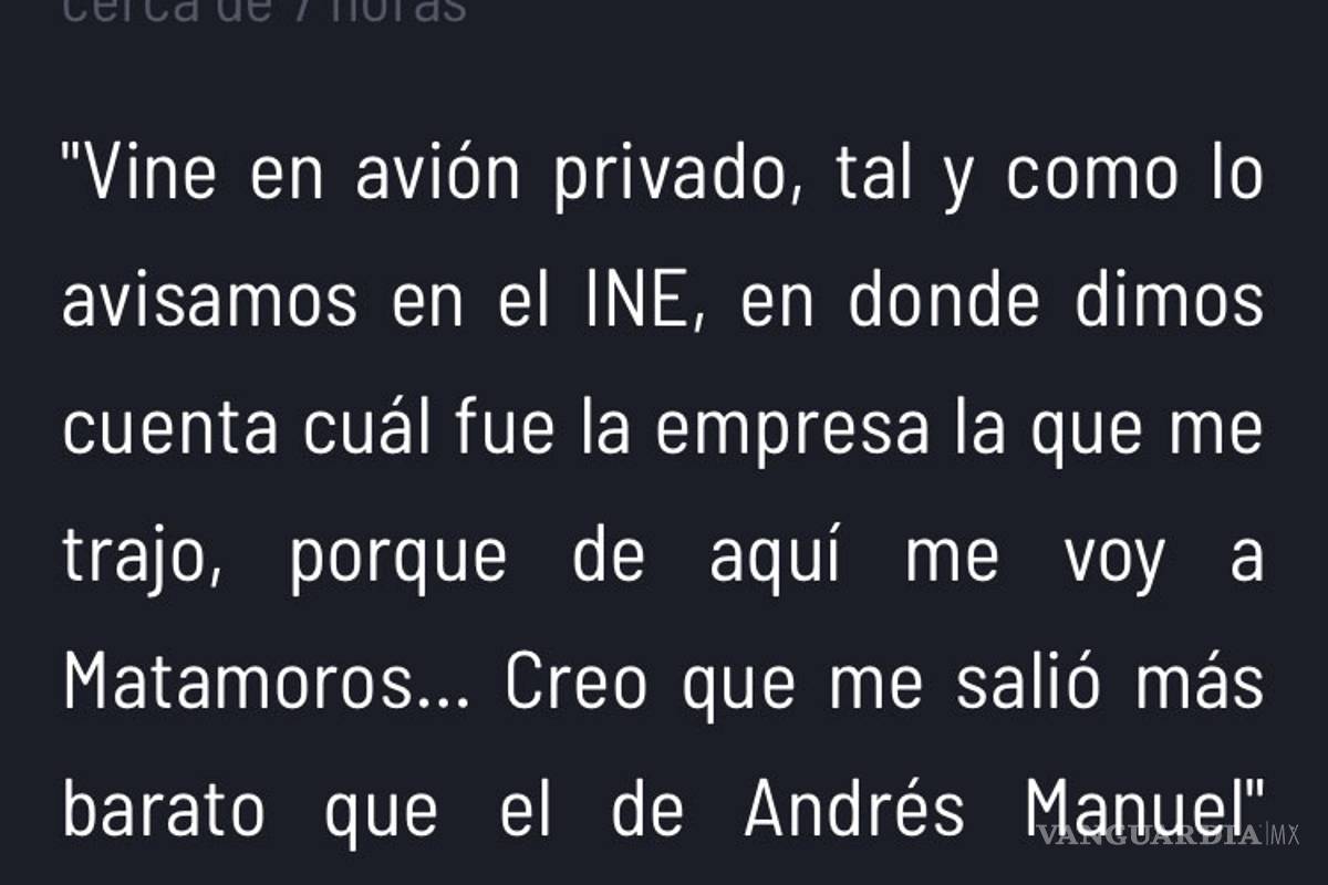 $!Hicimos cuentas y Margarita Zavala viaja en una avioneta más cara que AMLO #candidatum