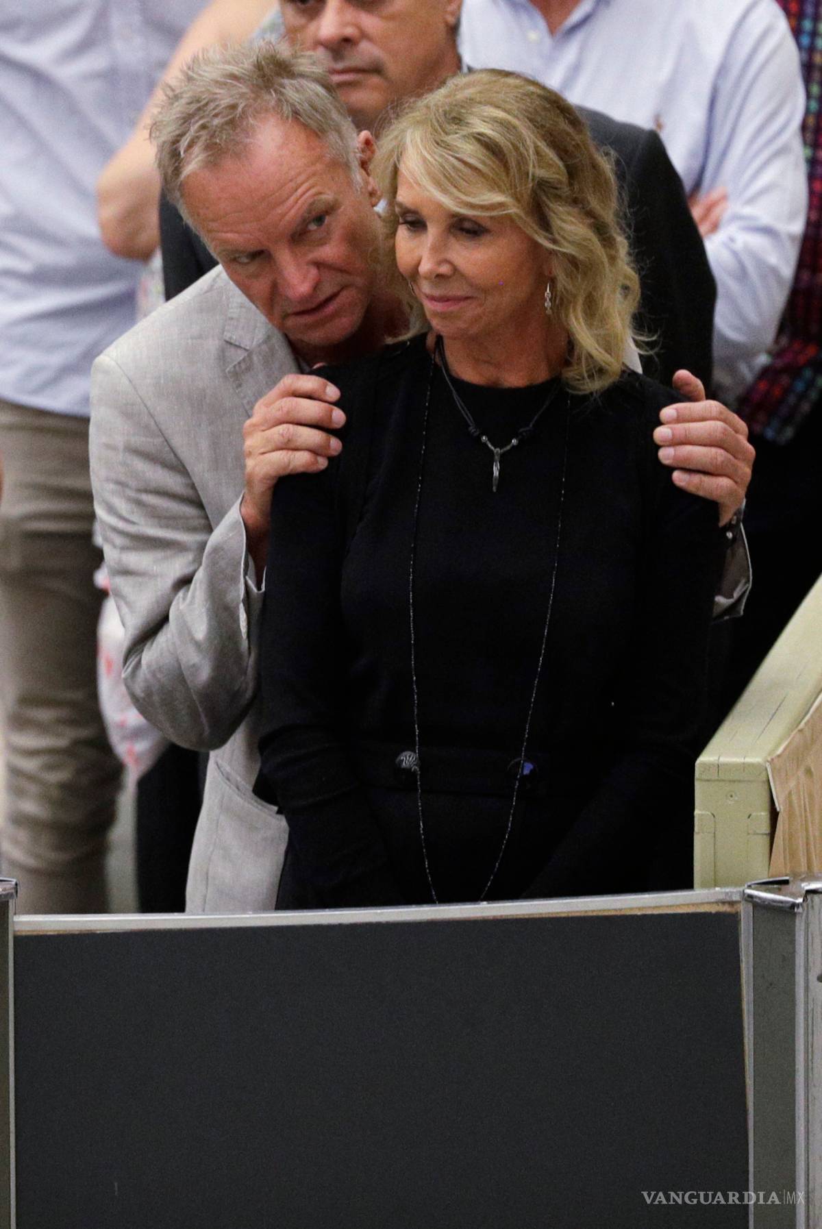 $!Recibe el papa Francisco a Sting y a su mujer Trudie Styler en el Vaticano