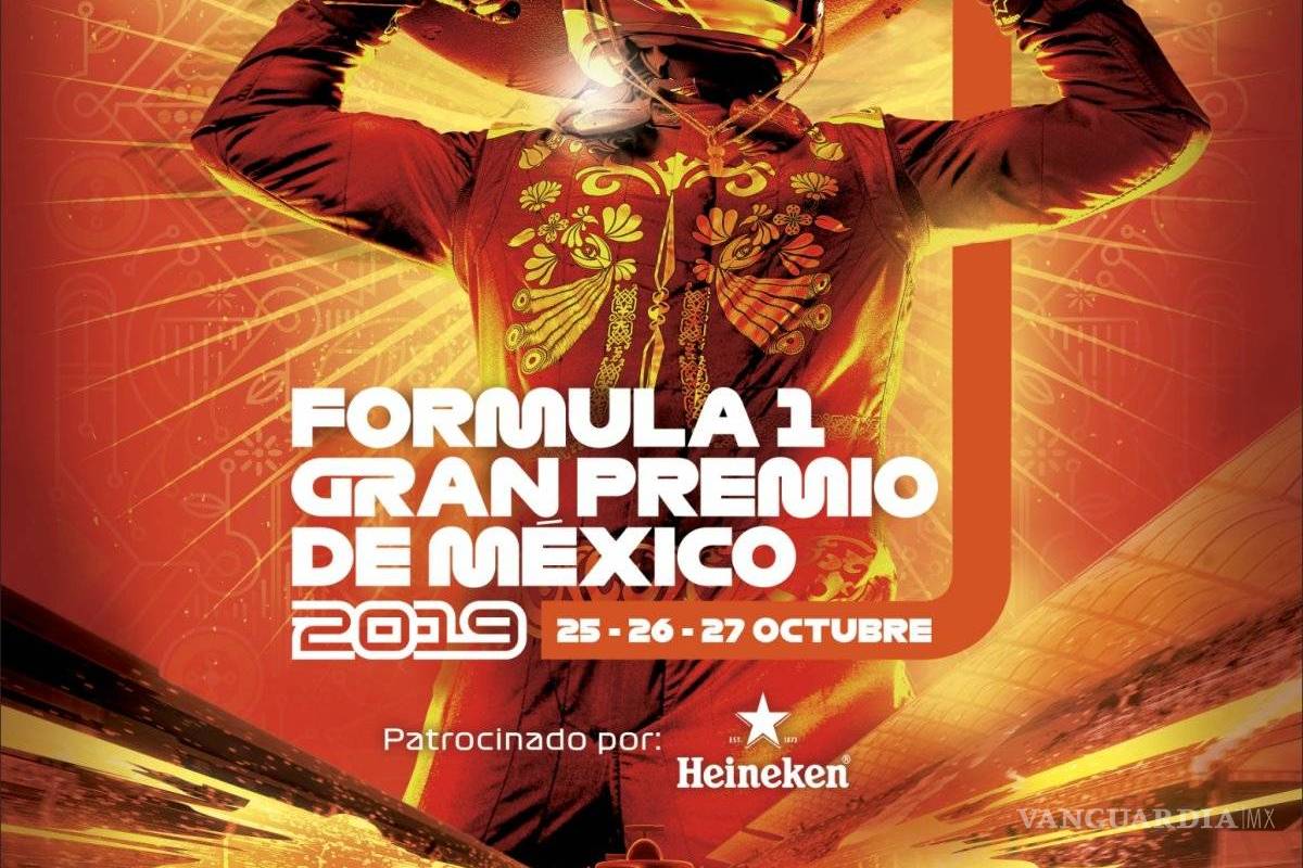 Poster oficial del Gran Premio de México 2019 muestra la riqueza cultural y tradiciones del país