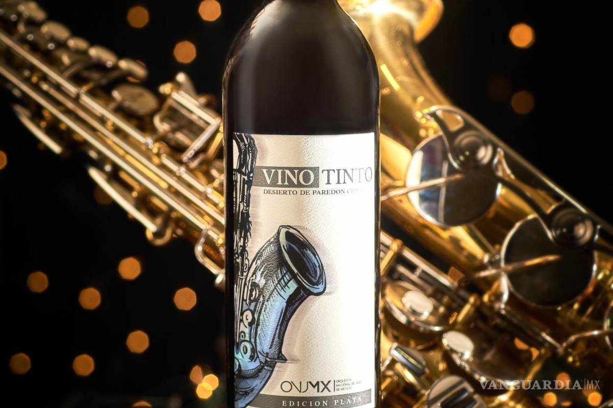 La Orquesta Nacional de Jazz de México lanza su propio vino y está hecho en Paredón, Coahuila