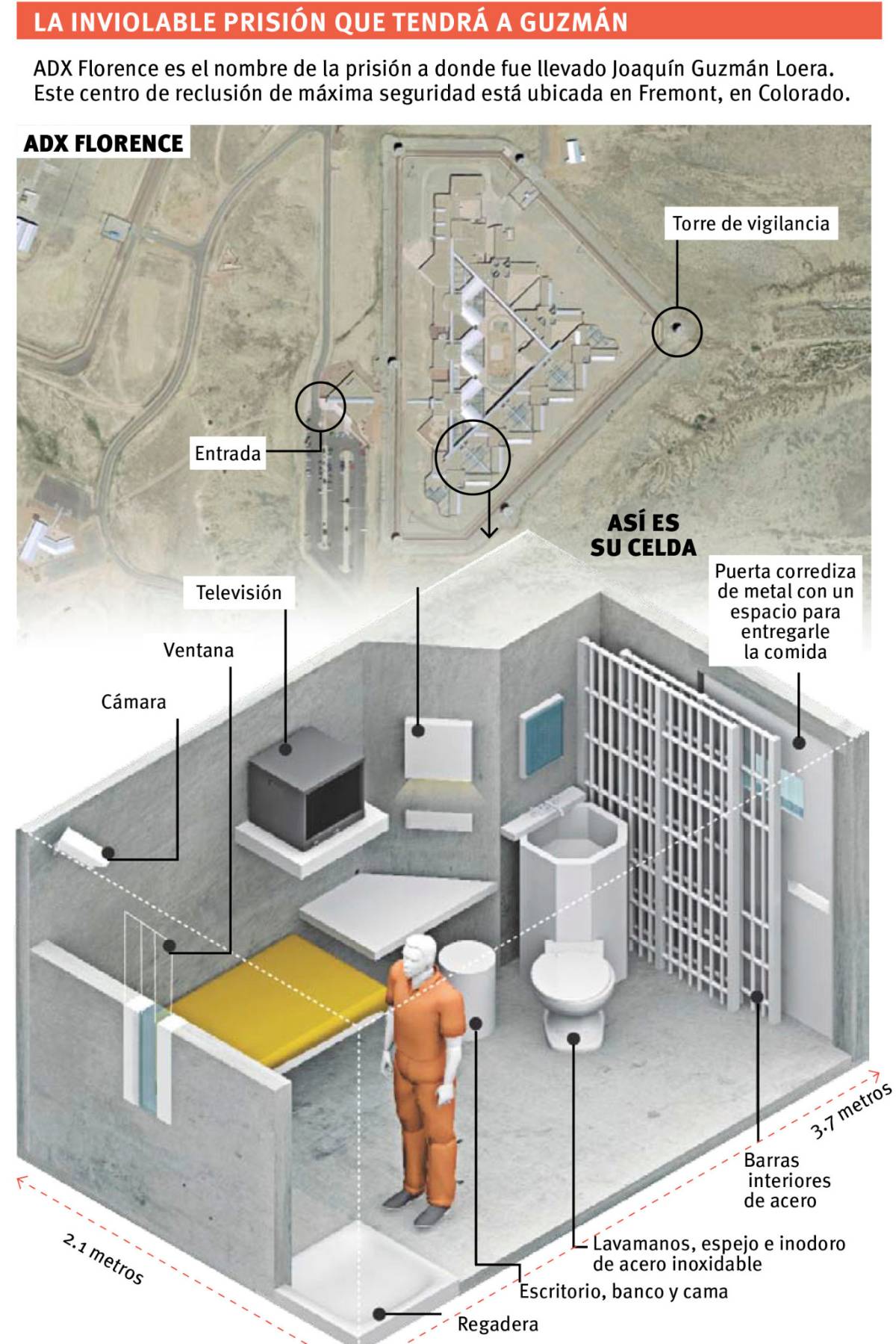 $!Condenan a 'El Chapo' Guzmán a cadena perpetua... si no escapa, morirá en prisión