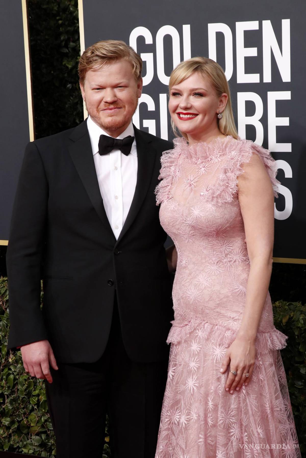 $!Kirsten Dunst y su actual pareja, el actor Jesse Plemons, también nominado por “The Power of the Dog”, como actor secundario.