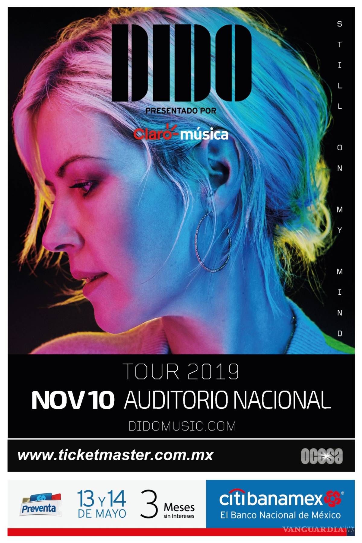 $!Dido llega por primera vez a México