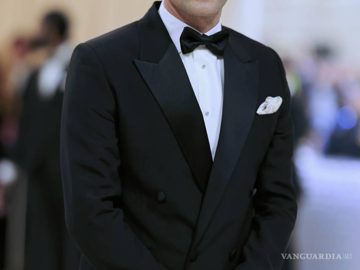 $!El ex tenista y anfitrión de la Met Gala 2023, Roger Federer.