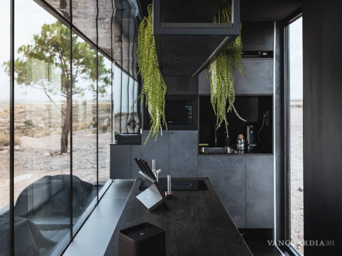 $!Interior del District Hive, cocina-comedor.