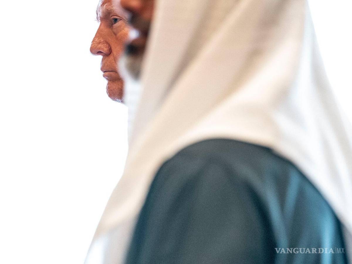 $!Donald Trump en un evento empresarial en Abu Dabi, Emiratos Árabes Unidos. El presidente y su familia se han beneficiado de la Casa Blanca más que cualquier otro ocupante.