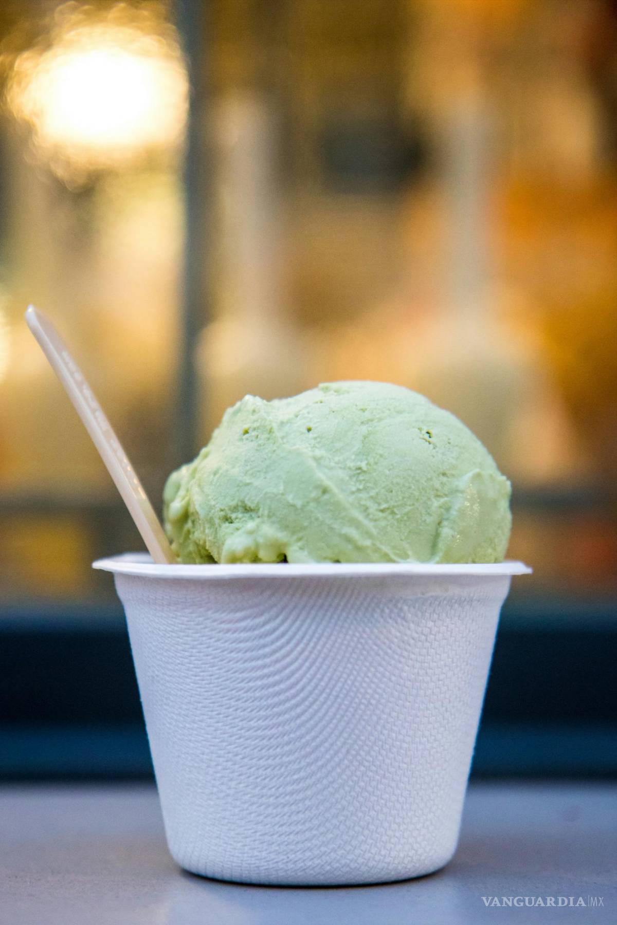 $!Imagen ilustrativa de helado de menta con chispas de chocolate.