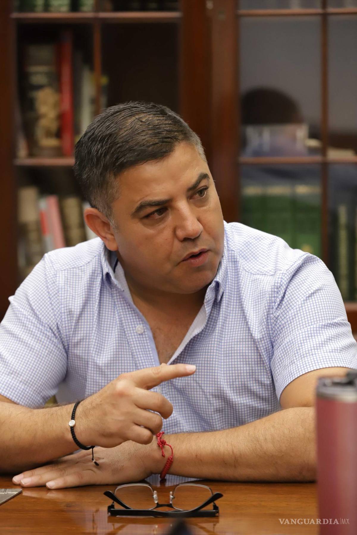 $!José Feliciano Díaz confía en el diálogo y la coordinación con el gobernador Manolo Jiménez para fortalecer la seguridad en Sabinas.