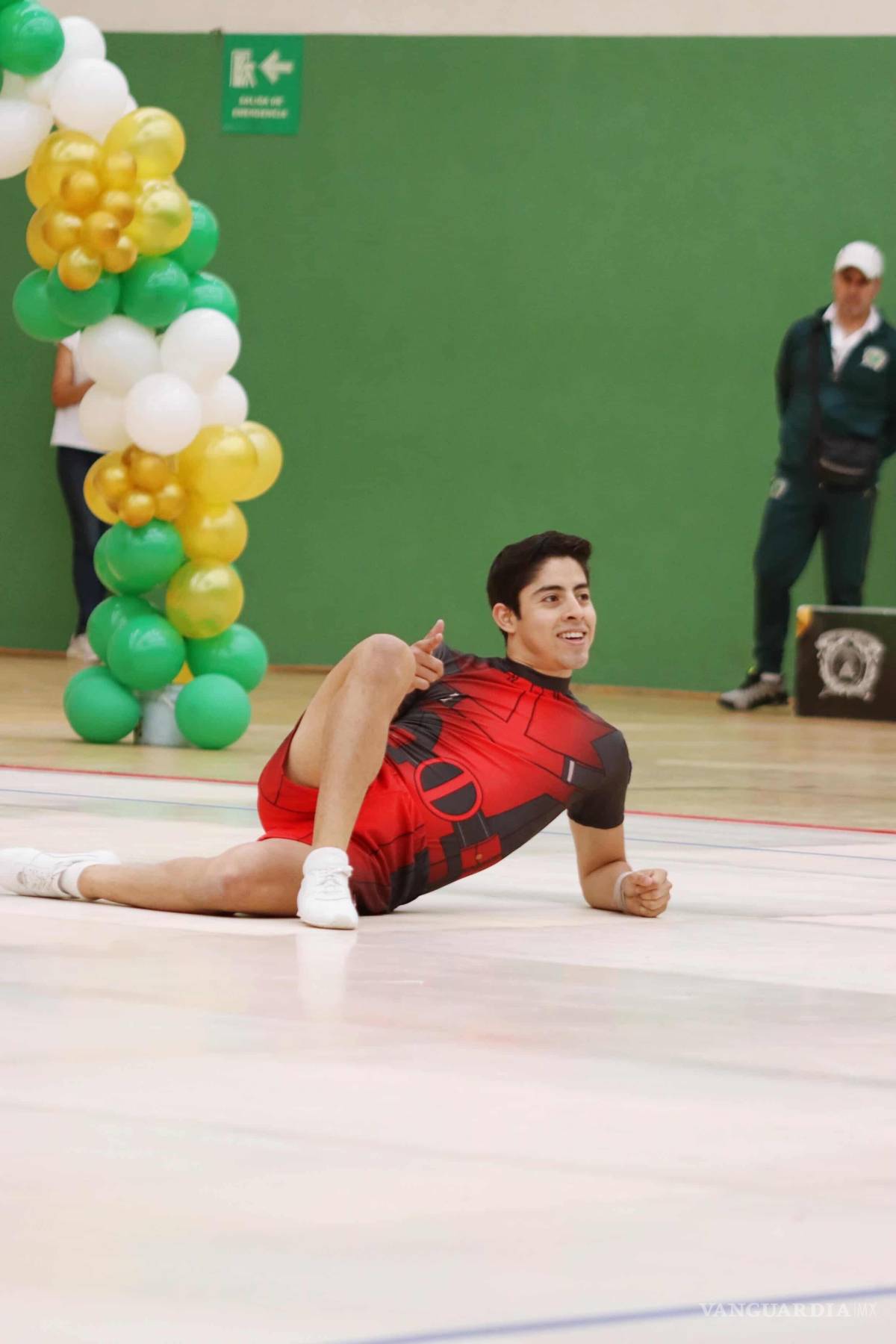 $!El atleta de la UAdeC representará a México en el Campeonato Mundial de Gimnasia Aeróbica en España.