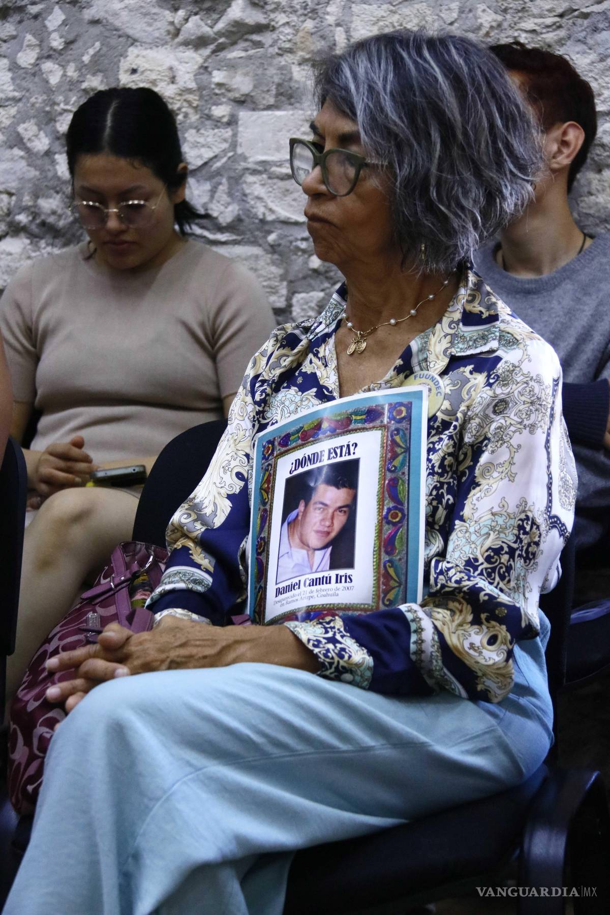 $!Diana Iris es madre de Daniel Cantú Iris, desaparecido el 21 de febrero de 2007.