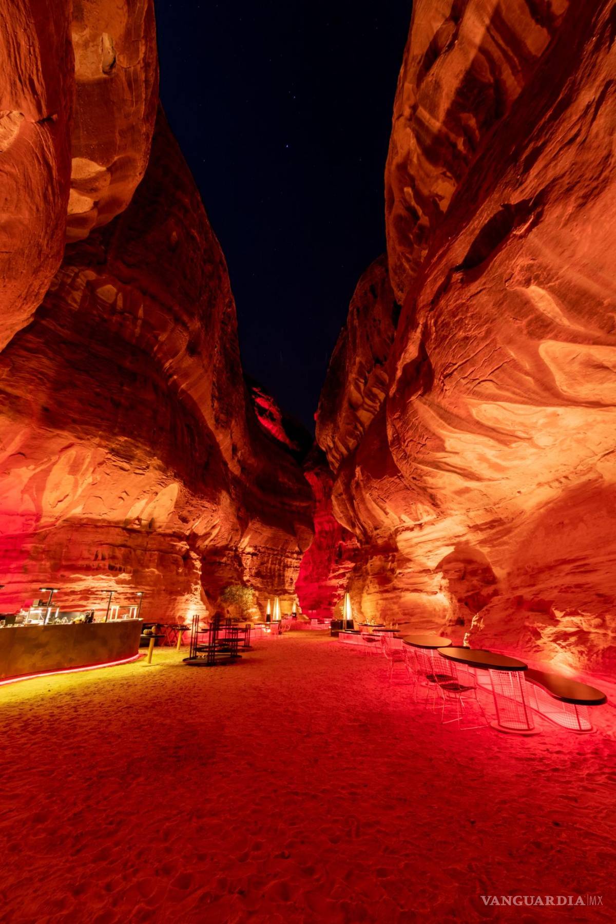 $!Experiencia gastronómica ‘Forces of Nature’ en AlUla, Cañón Shlal.