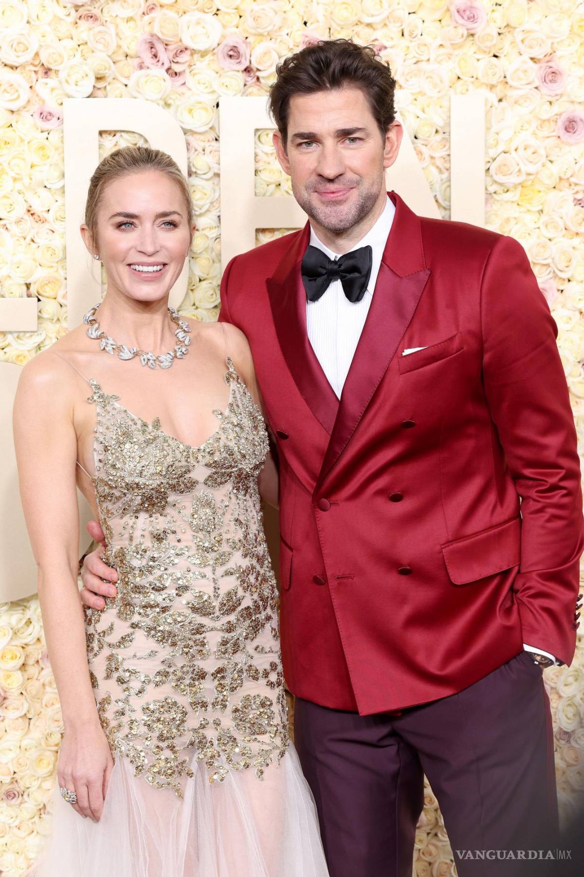 $!Emily Blunt and John Krasinski.