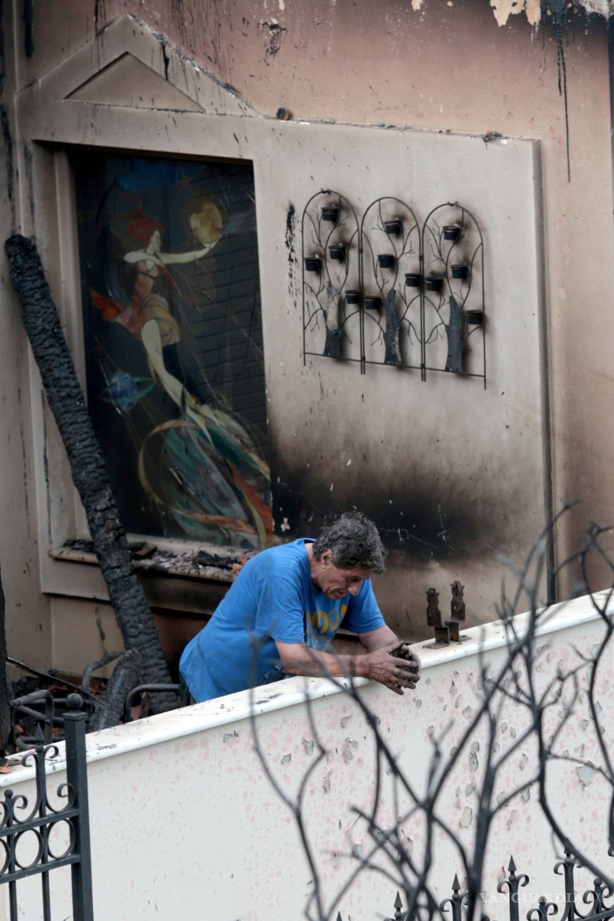 $!74 muertos en incendios forestales en Grecia (fotos)