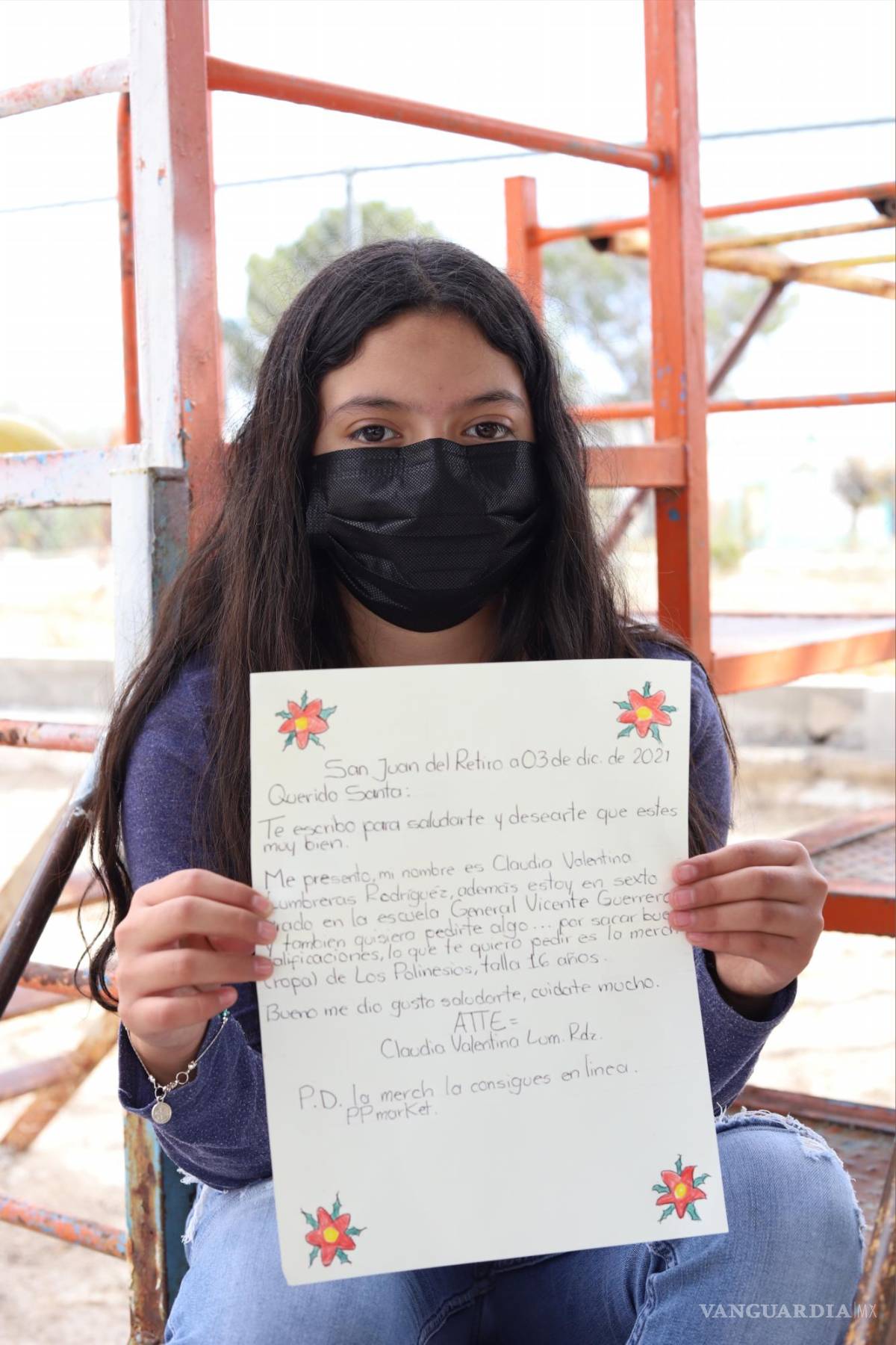 $!Claudia Valentina Lumbreras. 11 años. Quiere ropa.