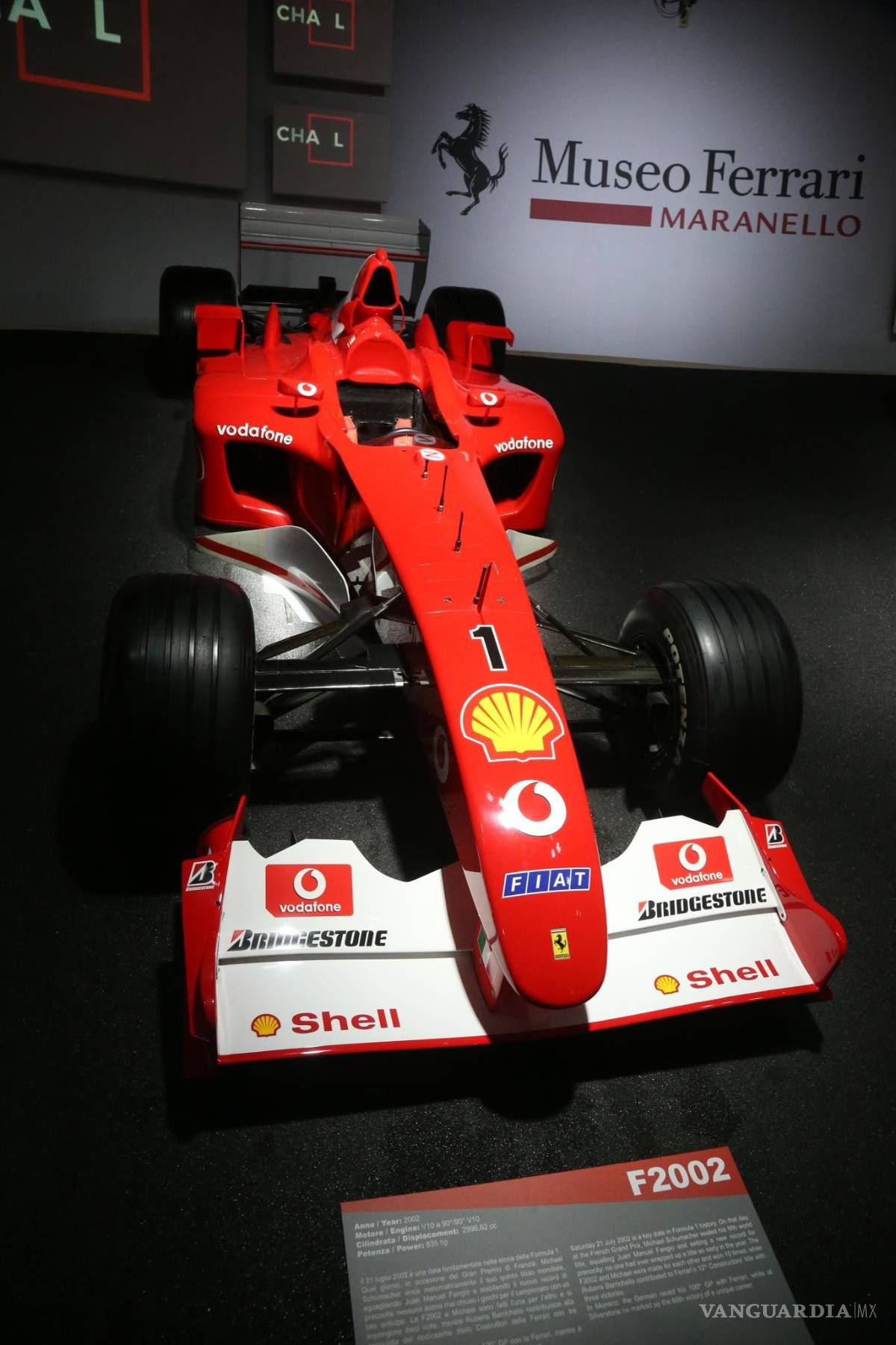 $!A cinco años del accidente, el Museo Ferrari abre la exhibición "Michael 50"