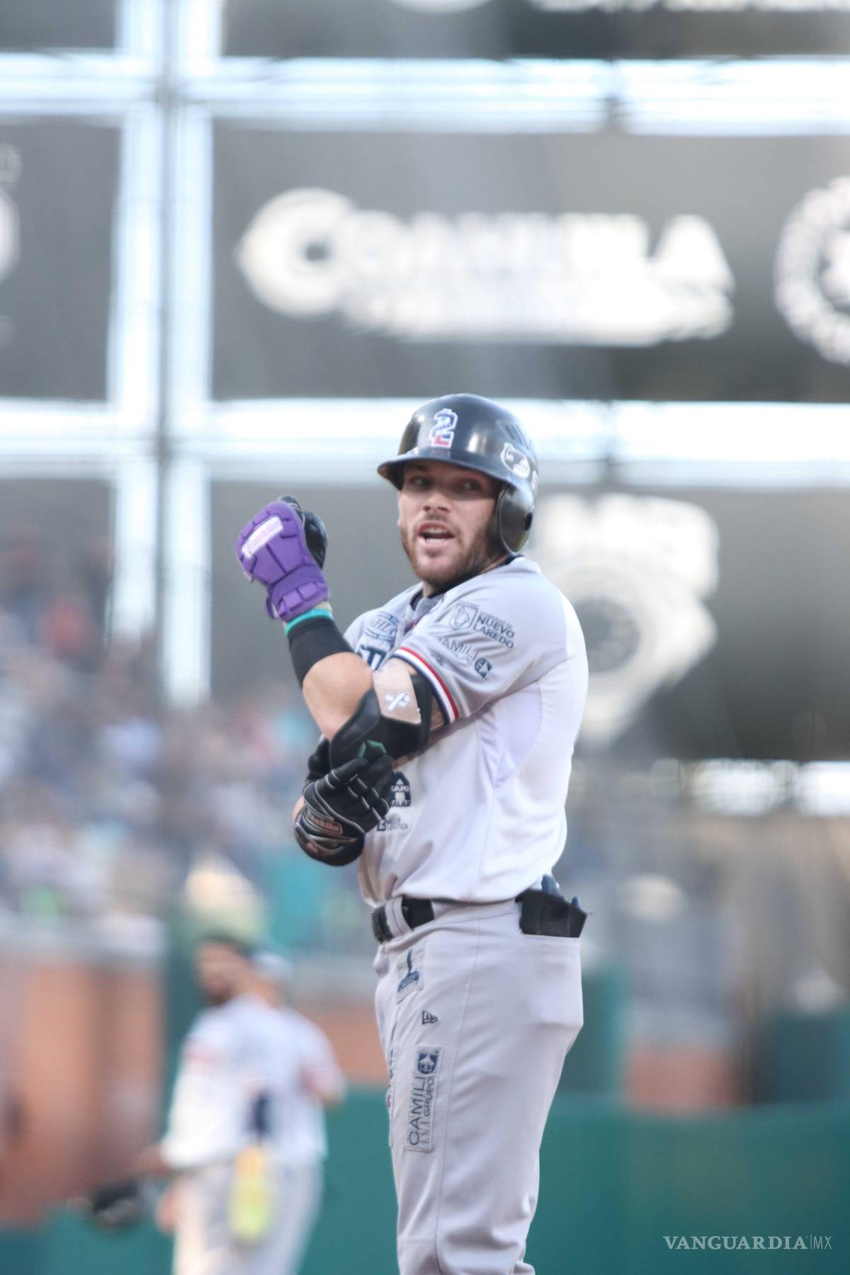 $!Los Tecolotes de los Dos Laredos ganaron 12-9 a los Saraperos de Saltillo este domingo 3 de agosto, para completar la barrida en la serie disputada en el Estadio Francisco I. Madero.