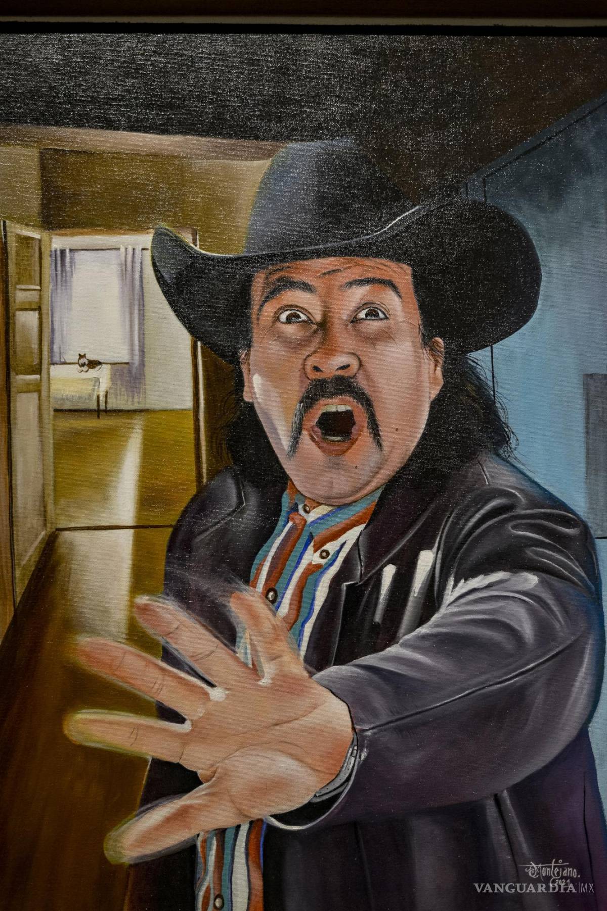 $!Inaugura Eleazar Montejano ‘Géneros de la pintura’ en el Museo Rubén Herrera