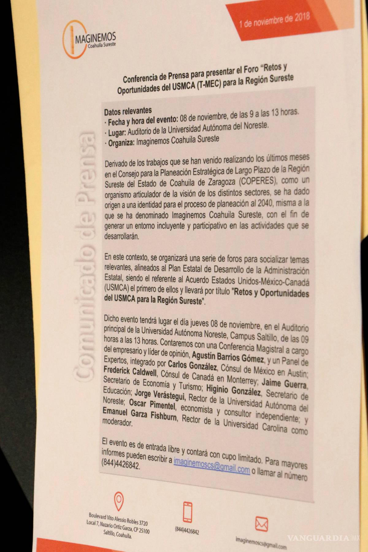 $!Presentan iniciativa ‘Imaginemos’: visualizan la región Sureste de Coahuila hacia 2040