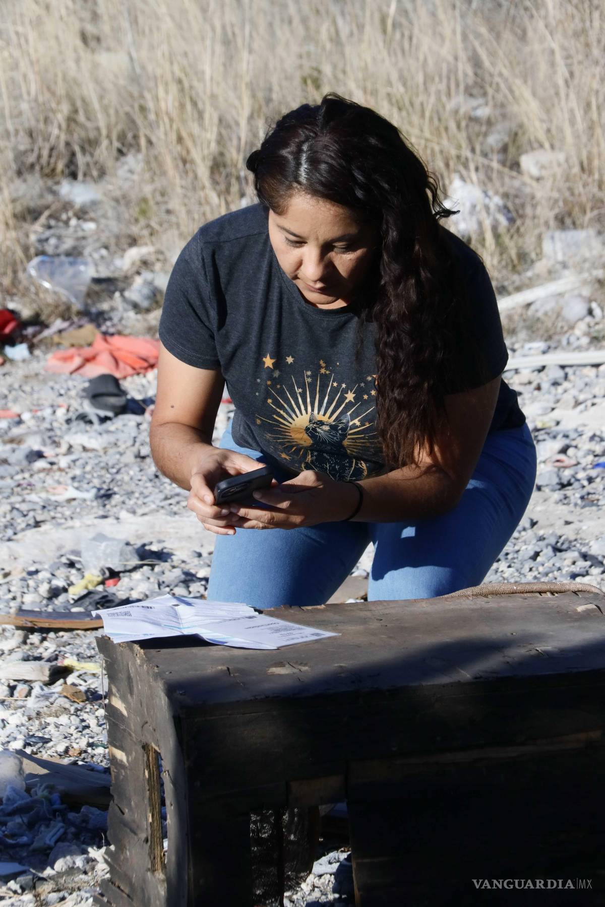$!Nathalie Pineda recordó que en 2021 más de 250 personas participaron en una jornada de limpieza que permitió retirar 5.5 toneladas de basura, aunque el sitio volvió a ser utilizado como tiradero clandestino meses después.