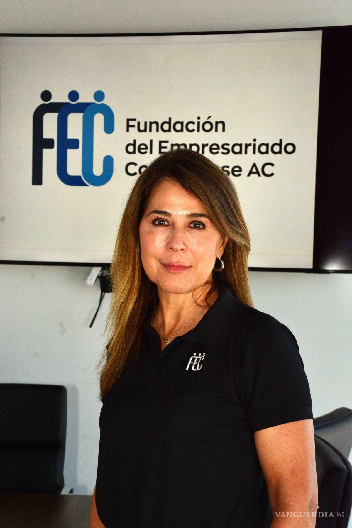 $!Lucía Garza Guerra, directora general de la Fundación del Empresariado Coahuilense.