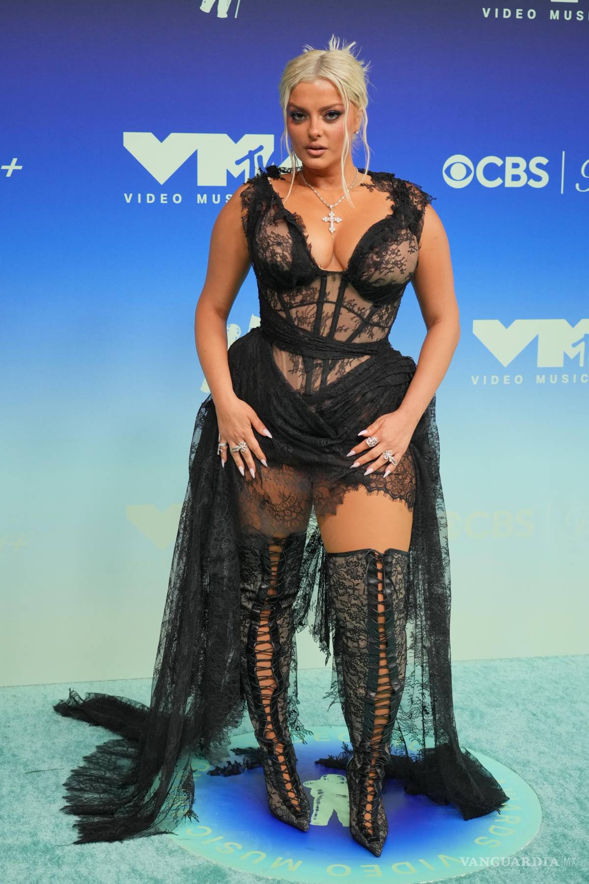 $!Bebe Rexha arrives at the MTV Video Music Awards on Sunday, Sept. 27, 2026, at the Peacock Theater in Los Angeles. (Photo by Jordan Strauss/Invision/AP)