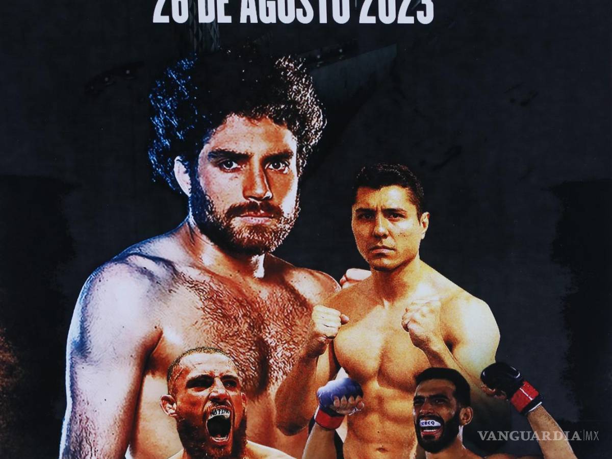 $!Edgar “The Nasty Boy” se enfrentará a Heriberto “Rudo” Tovar, en el combate estelar de la noche de MMA en Saltillo.